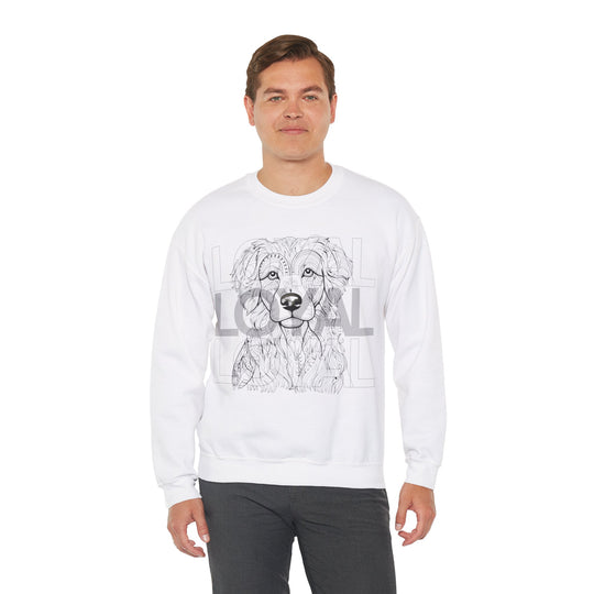 Loyal Dog Tribal Canine Sweatshirt - Mythical Mutt