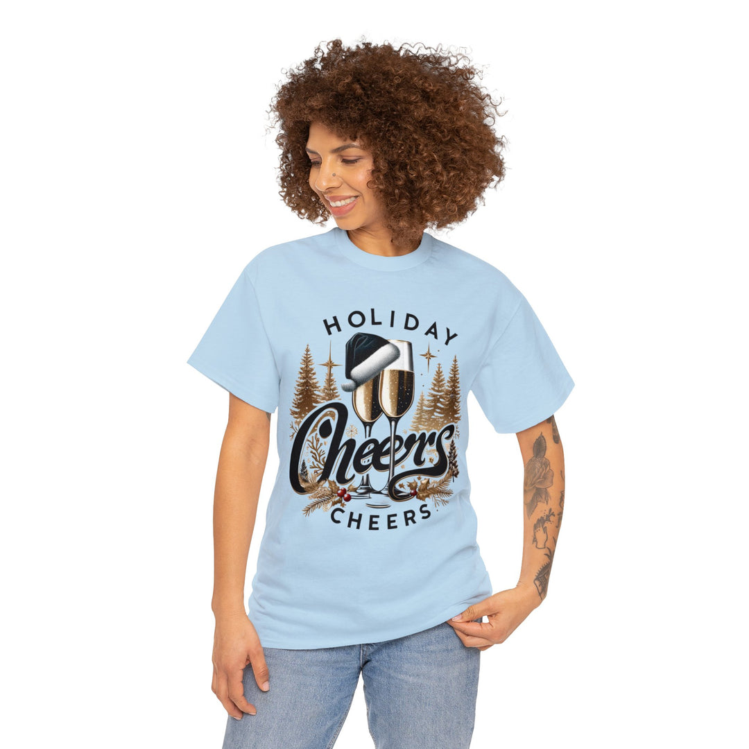 Holiday Cheers Unisex T Shirt - Wave Fusions