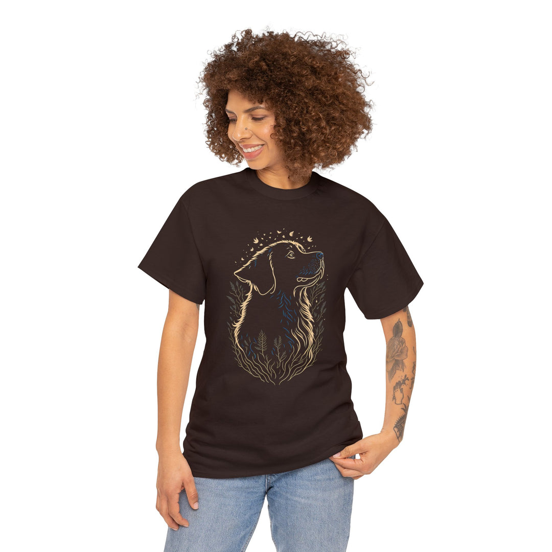 Dog Unisex Heavy Cotton Tee - Wave Fusions