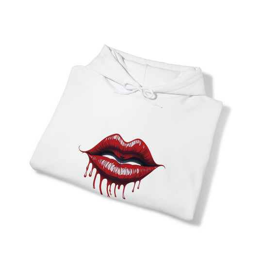 Dripping Lips Unisex Hoodie - Wave Fusions