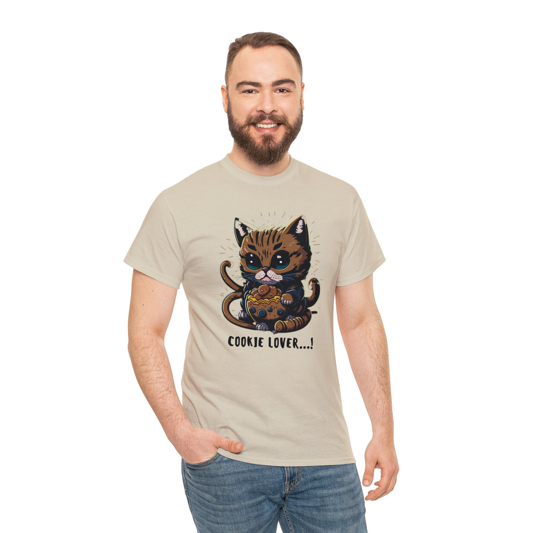 Cookie Lover Cat T-Shirt - Sugary Paws