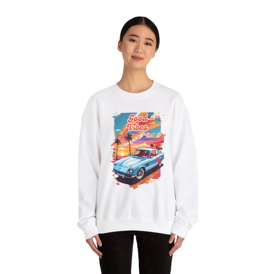 Vintage Ride Good Vibes Sweatshirt-  Easy Rider Fashion