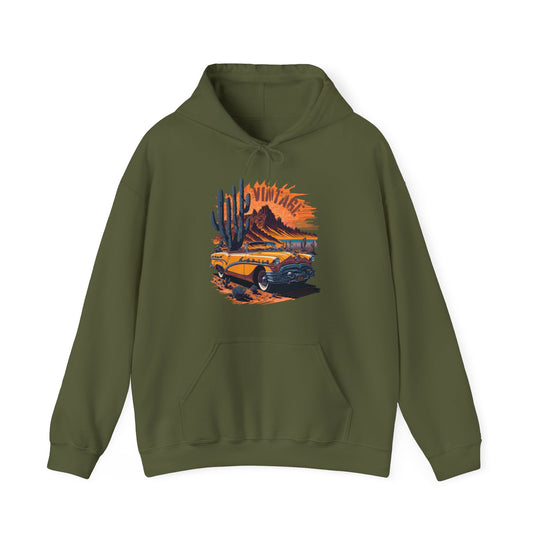 Vintage Desert Ride Hoodie - Vintage City Fashion