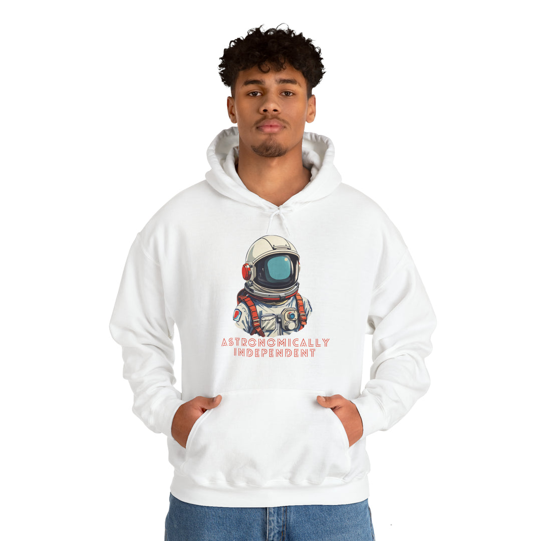 Astronomically Independent Unisex Hoodie - Wave Fusions