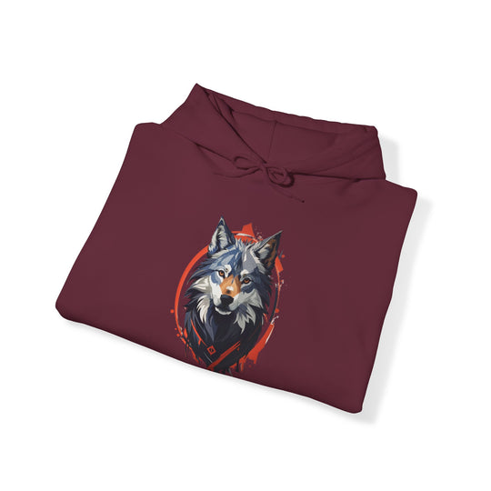 Alpha Wolf Crest Hoodie - Wilderness Royalty