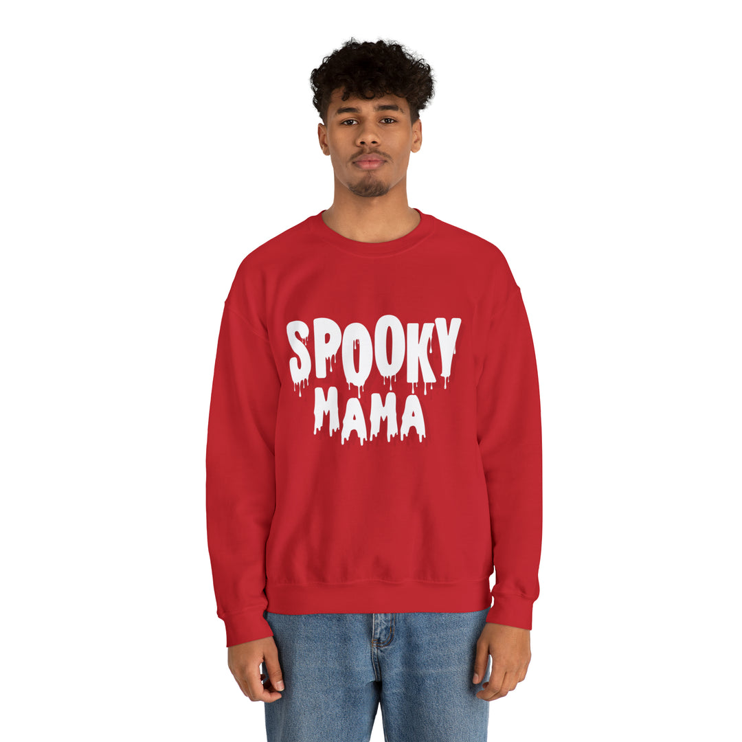 Spooky Mama Unisex Heavy Blend™ Crewneck Sweatshirt - Wave Fusions