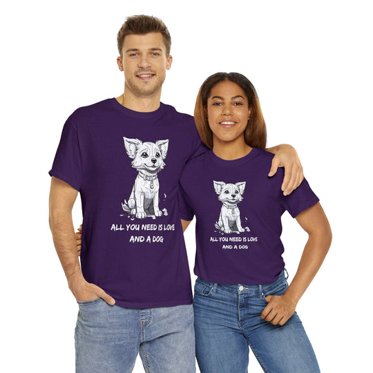 All You Need Is Love And A Dog Adorable Doggo T-shirt