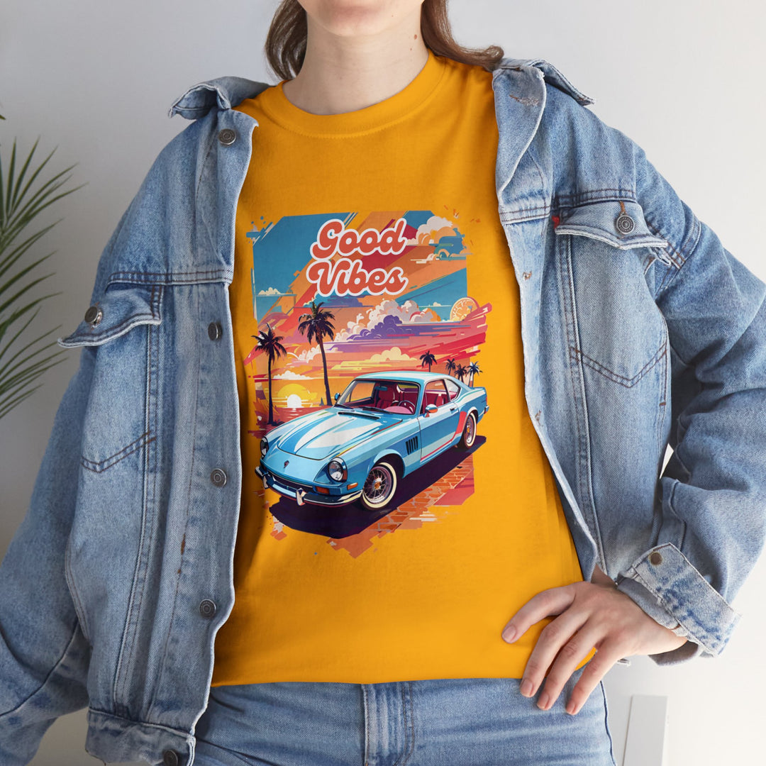 Vintage Ride Good Vibes T-Shirt -  Easy Rider Fashion