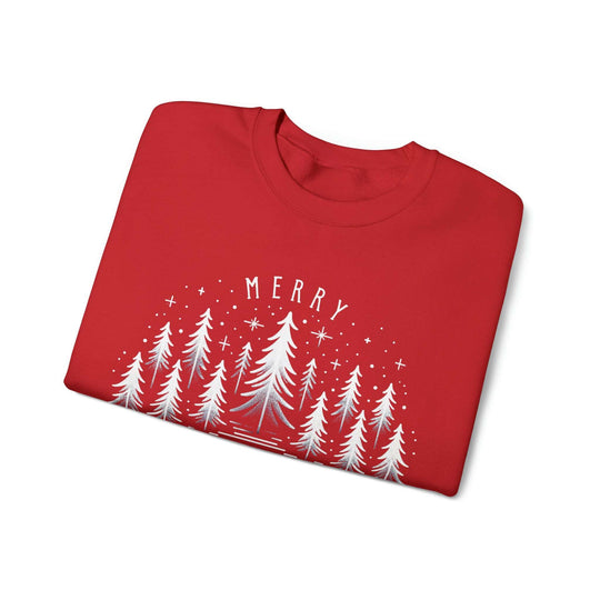 Midnight Magic Christmas Trees Unisex Sweatshirt