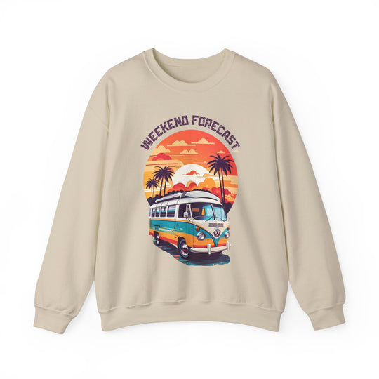 Weekend Forecast Van Life Sweatshirt - Weekend Forecast Sunset Edition