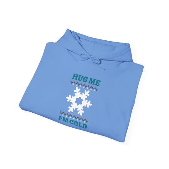 Hug Me Snowflake Winter Hoodie