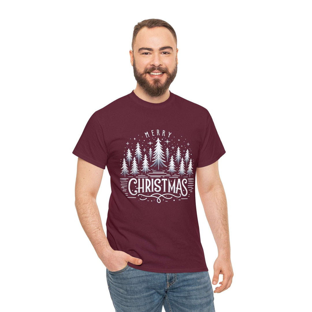 Midnight Magic Christmas Trees Unisex T Shirt