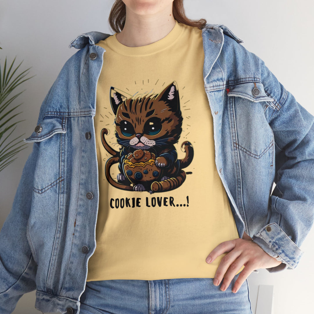 Cookie Lover Cat T-Shirt - Sugary Paws