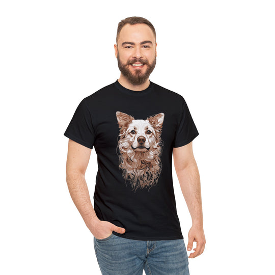 Furry Friend Dog T-shirt - Lifelike Pup