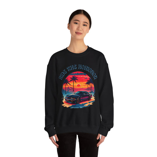 Ride the Horizon Sweatshirt - Vintage City Fashion