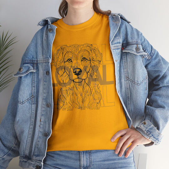 Loyal Dog Tribal Canine T-shirt - Mythical Mutt