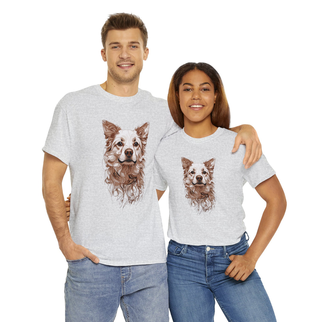 Furry Friend Dog T-shirt - Lifelike Pup