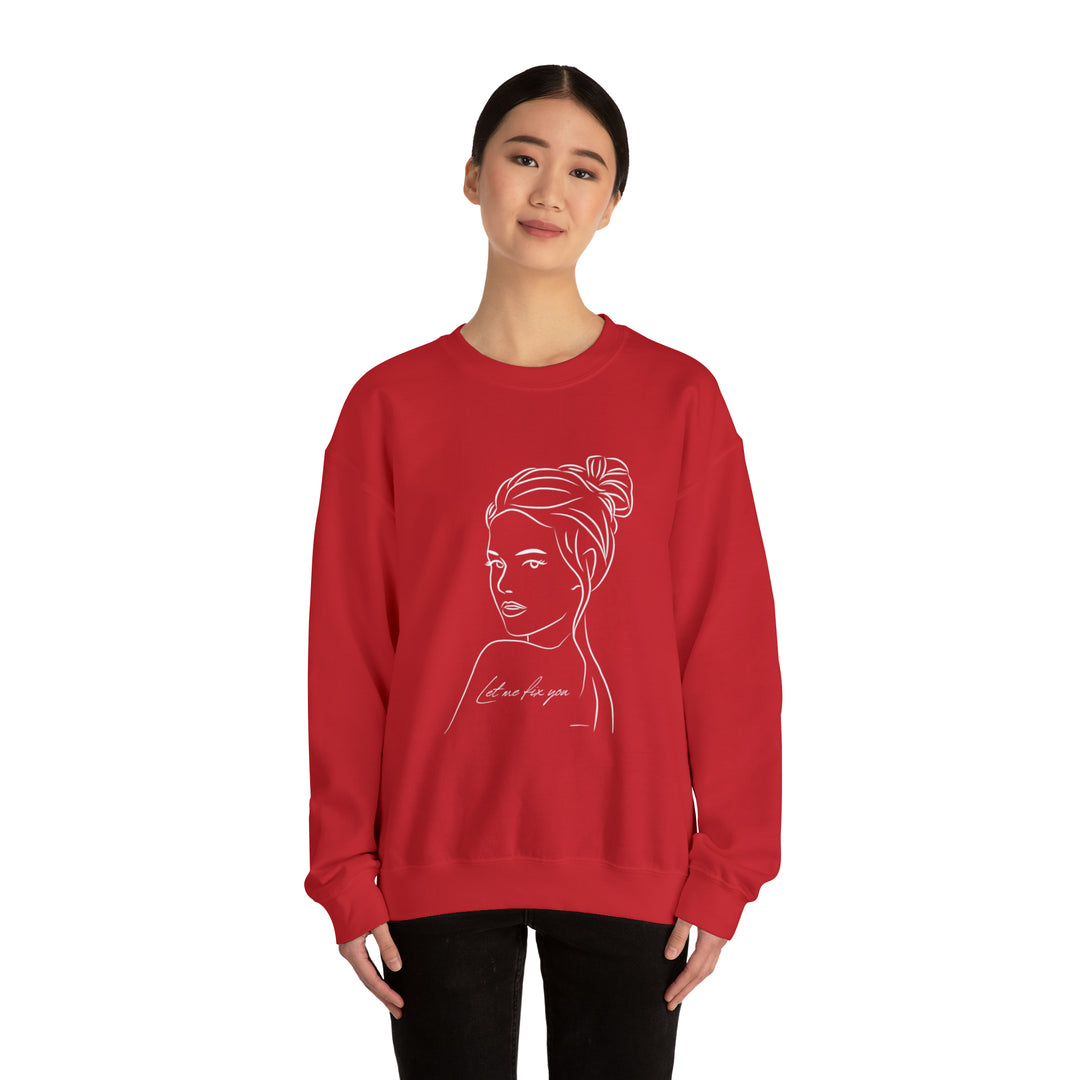 Let Me Fix You Unisex Heavy Blend™ Crewneck Sweatshirt - Wave Fusions