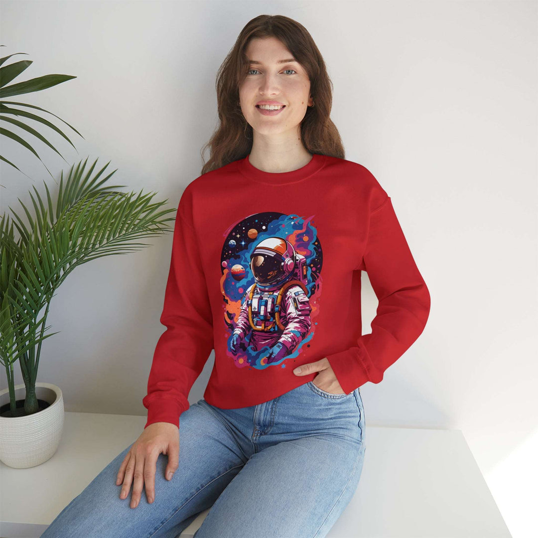 Cosmic Voyager Astronaut Unisex Sweatshirt