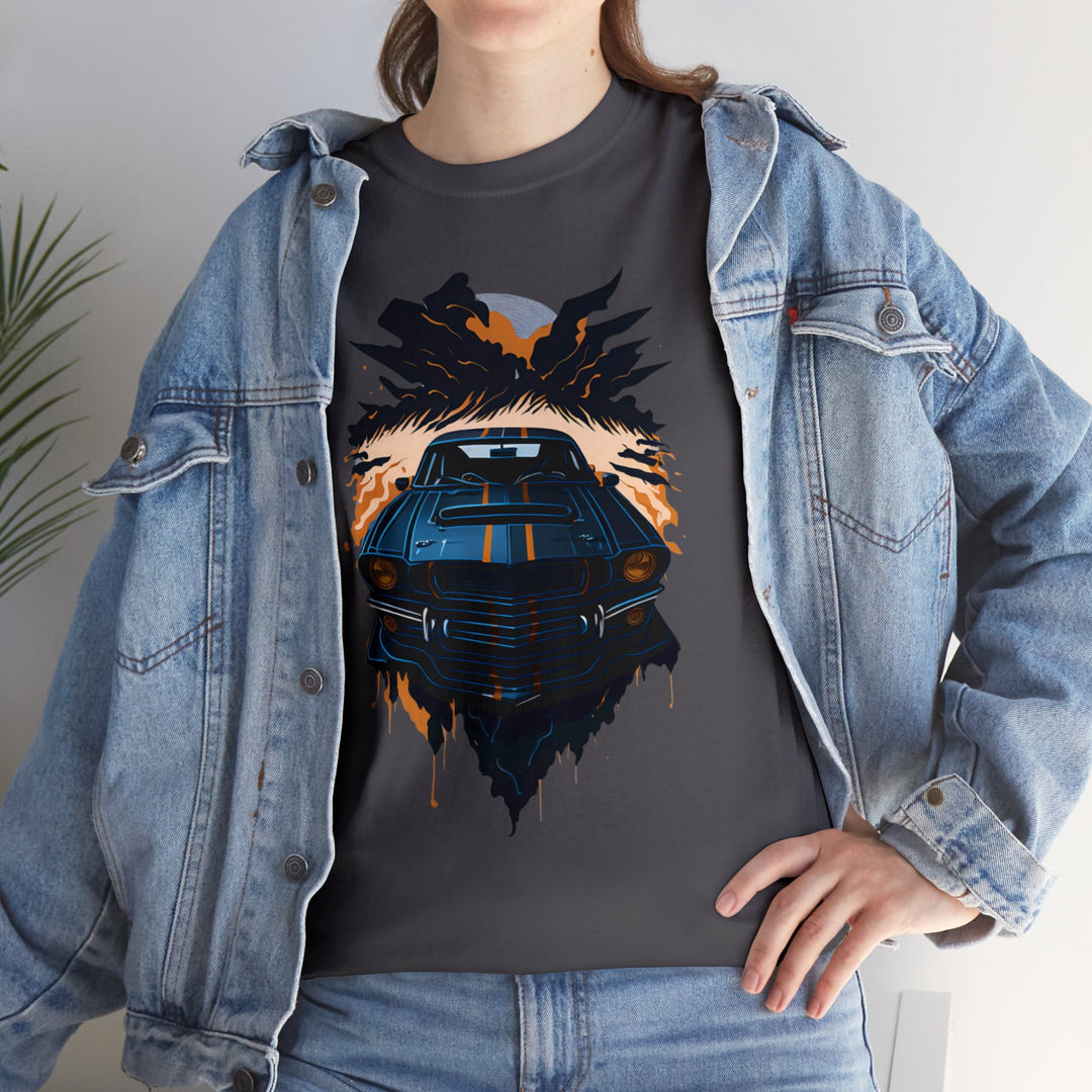 Muscle Car Enthusiast T-Shirt - Revved Up Style