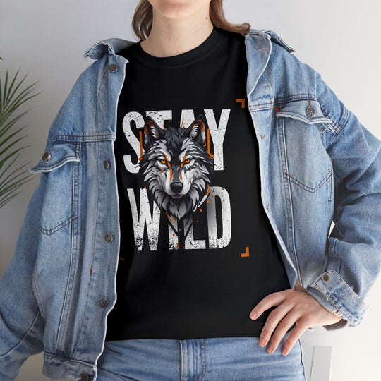 Wolf in the Shadows T-shirt - Stay Wild