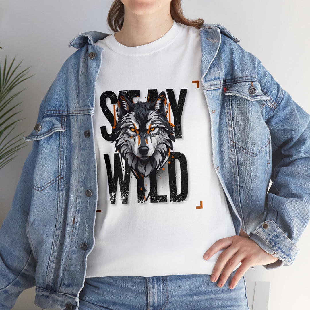 Wolf in the Shadows T-shirt - Stay Wild