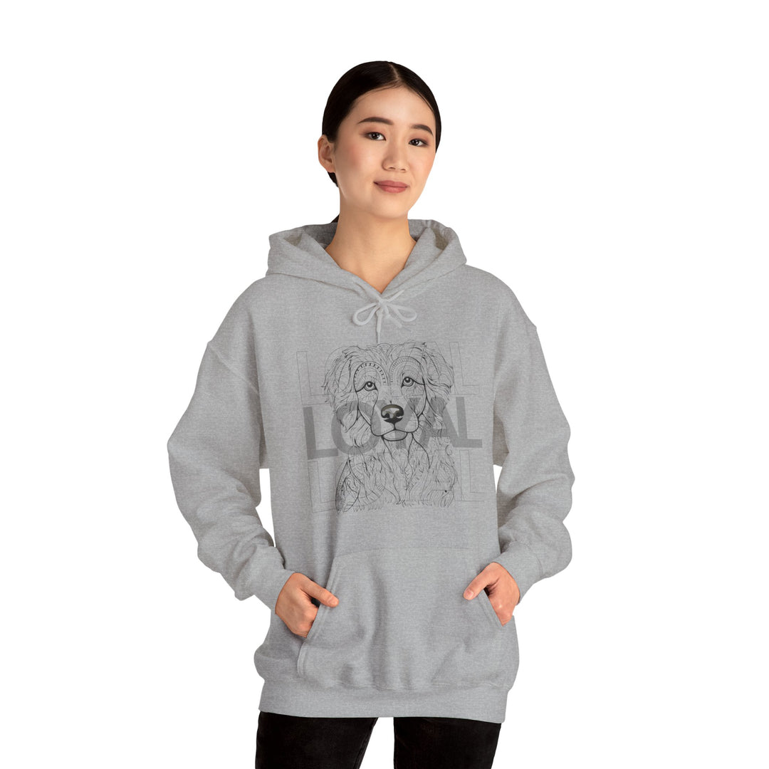 Loyal Dog Tribal Canine Hoodie - Mythical Mutt