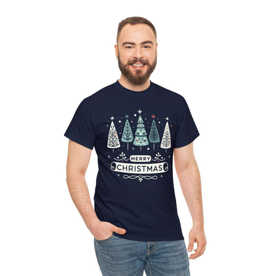 Folk Art Christmas Celebration Unisex T Shirt