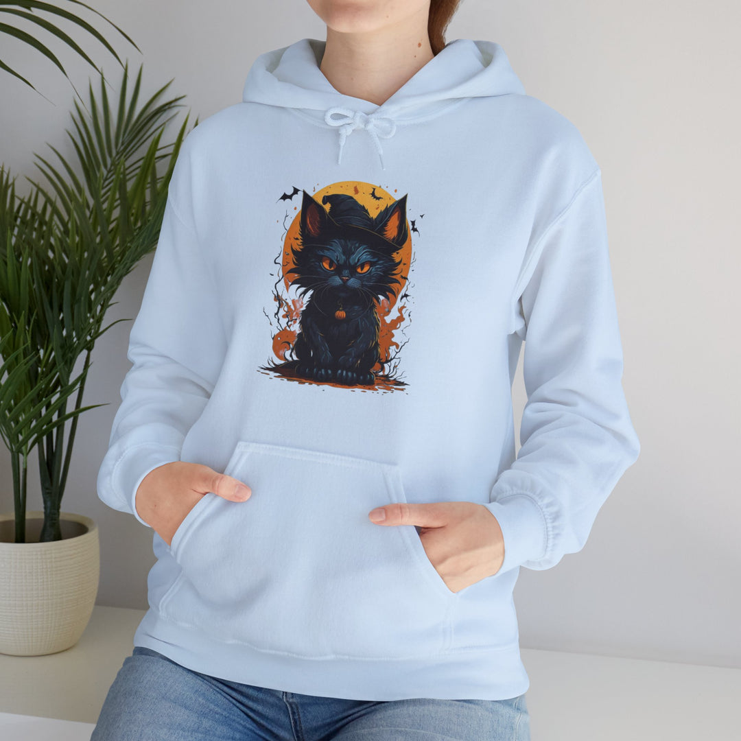 Hocus Pocus Black Cat Magic Hoodie