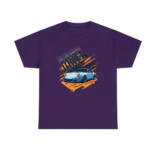 Classic Porsche Drift Tee - Wave Fusions Fashion Line