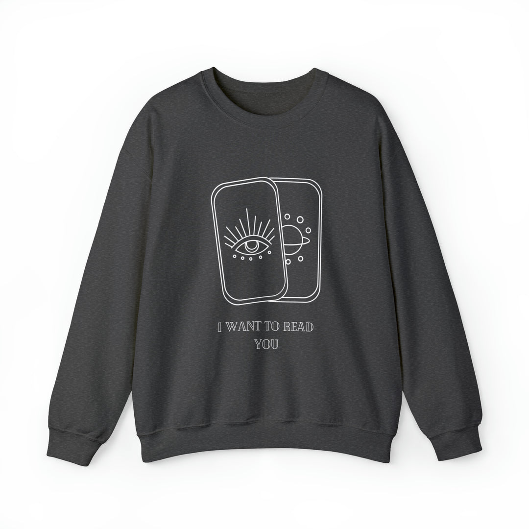 I Want To Read You Unisex Heavy Blend™ Crewneck Sweatshirt - Wave Fusions