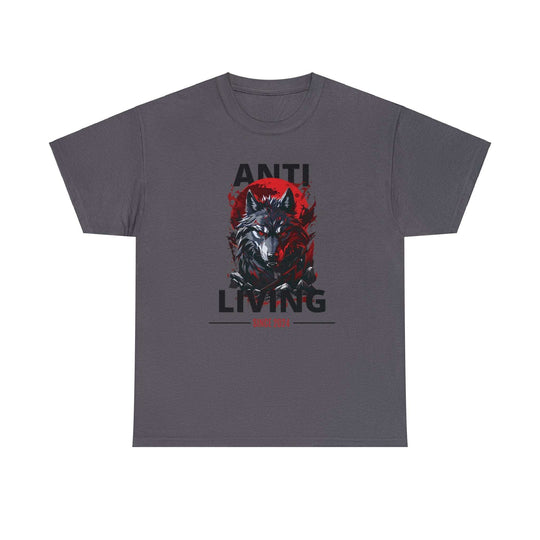 Anti-Living Wolf T-shirt - Dark Rebel Attire