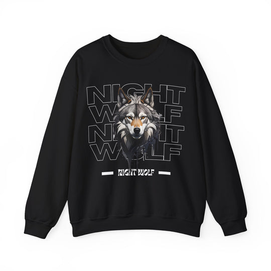 Lone Night Wolf Sweatshirt - After Dark Style