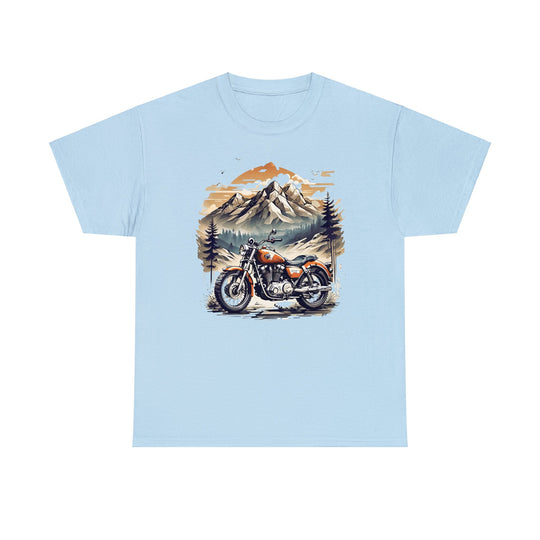 Highland Motorbike Unisex T Shirt - Wave Fusions