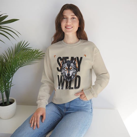 Wolf in the Shadows Sweatshirt - Stay Wild