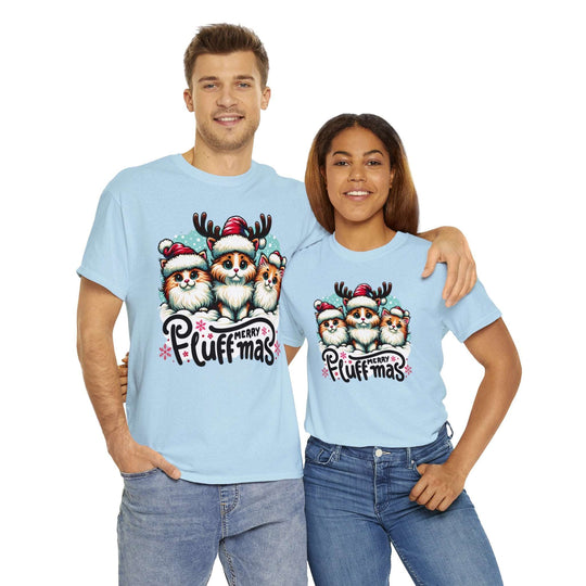 Merry Fluffmas Christmas Unisex T Shirt