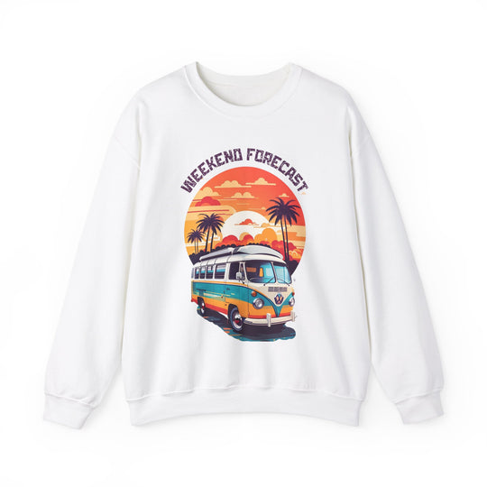 Weekend Forecast Van Life Sweatshirt - Weekend Forecast Sunset Edition