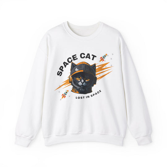 Space Cat Astronaut Sweatshirt - Lost In Space