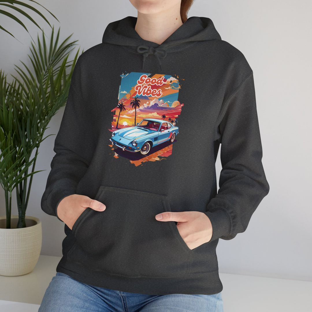 Vintage Ride Good Vibes Hoodie-  Easy Rider Fashion