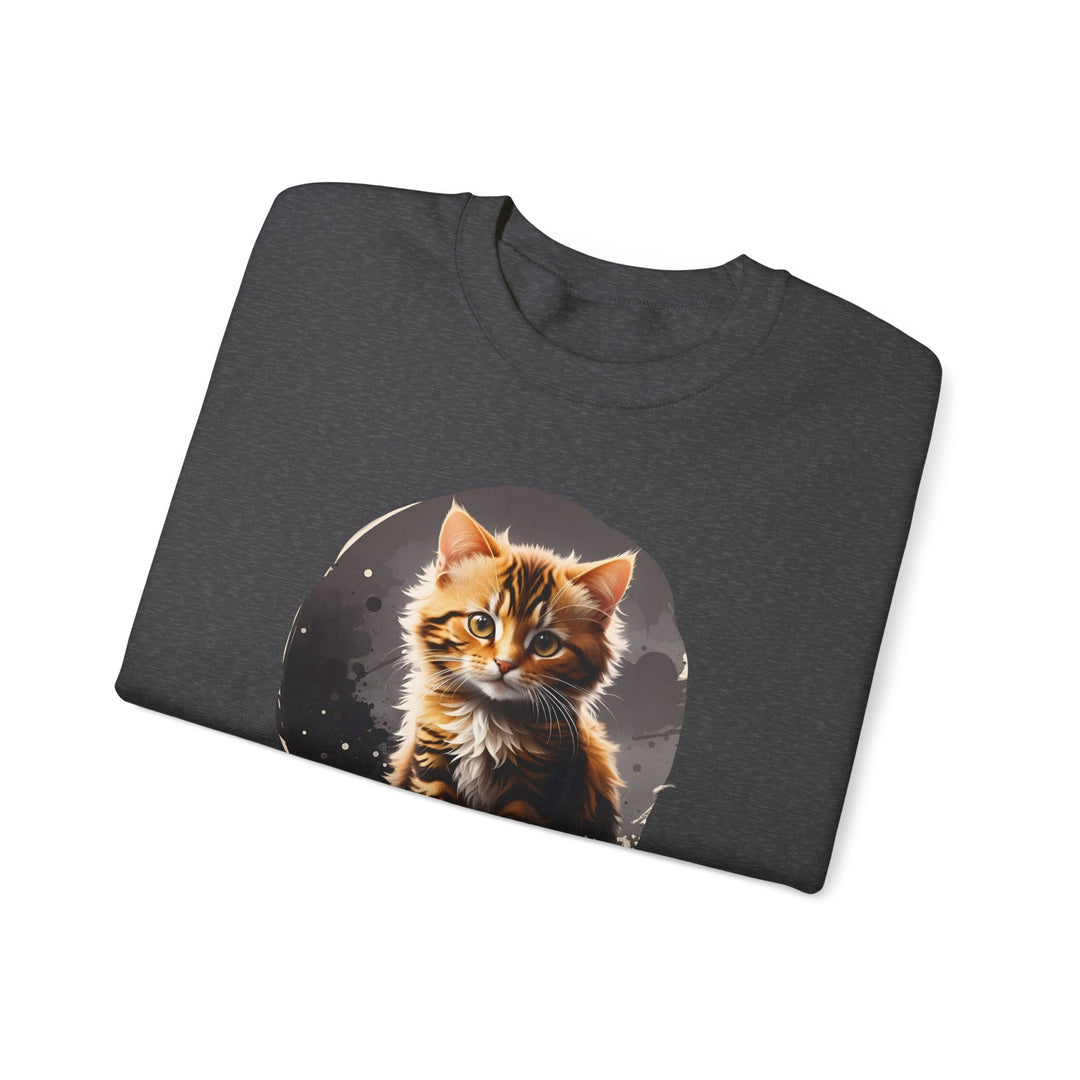 Lunar Kitten Sweatshirt - Moonglow Cat