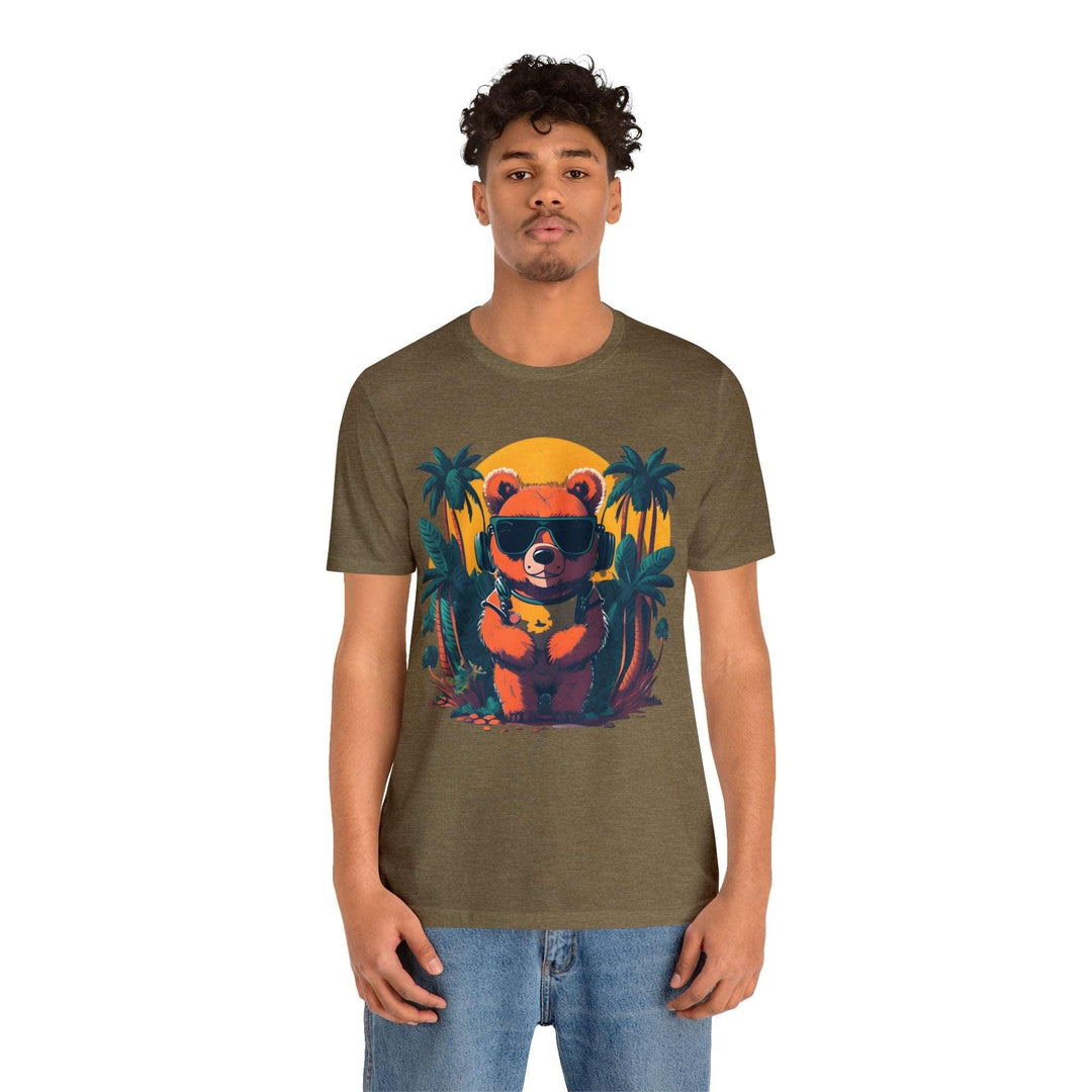 Brown Bear Jersey Short Sleeve Tee