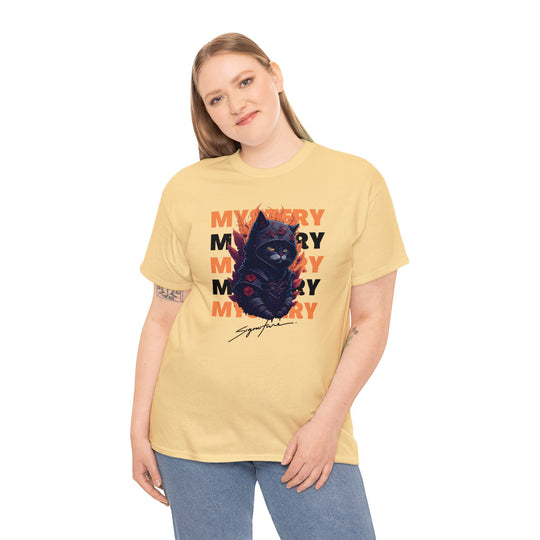 Cat Knight Armor Mystery Cat T-Shirt