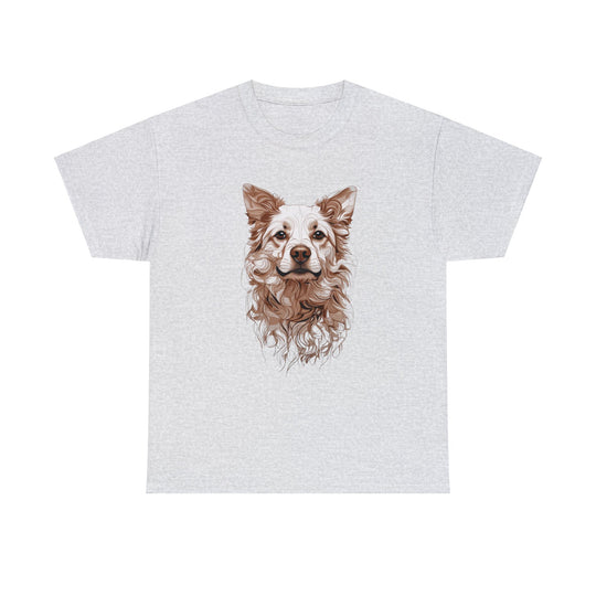 Furry Friend Dog T-shirt - Lifelike Pup