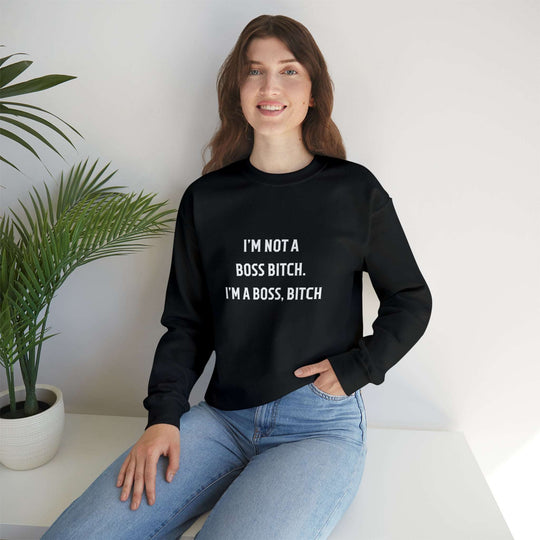 Boss Bitch Unisex Heavy Blend™ Crewneck Sweatshirt