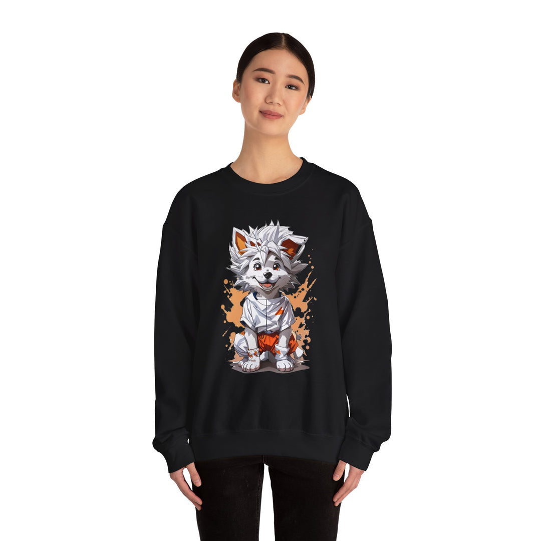 Sporty Pup Sweatshirt - Athletic Spirit