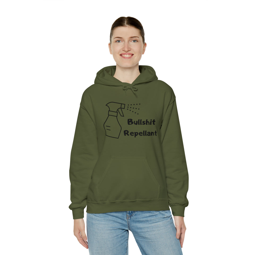 Bullshit Repellent Unisex Hoodie - Wave Fusions