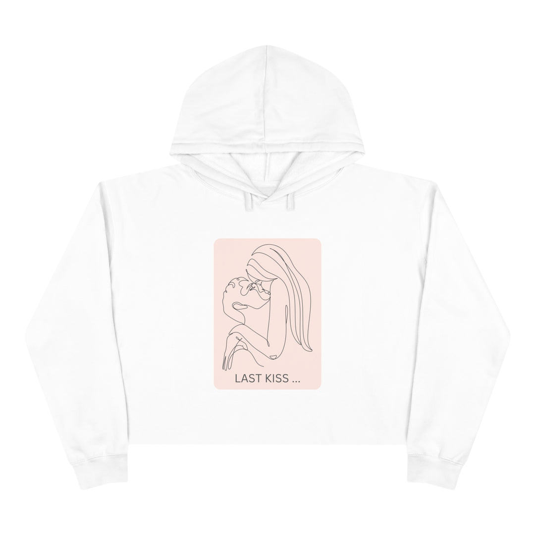 Last Kiss Crop Hoodie - Wave Fusions