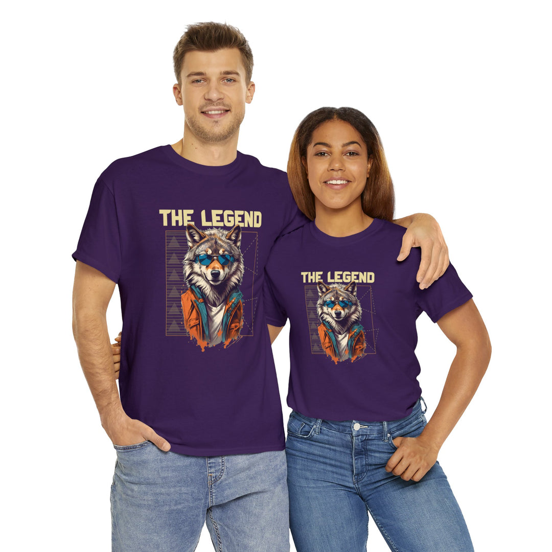 The Legend Wolf T-Shirt - Wolf in Shades