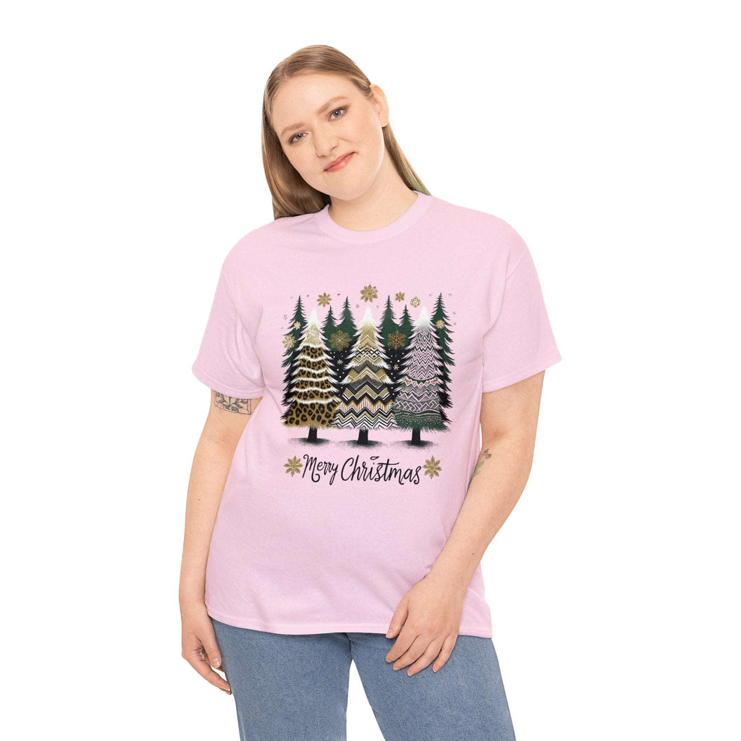 Designed Christmas Trees Unisex T Shirt