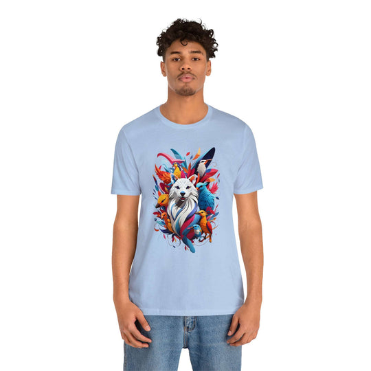 Dog and Phoenix Jersey Short Sleeve Tee